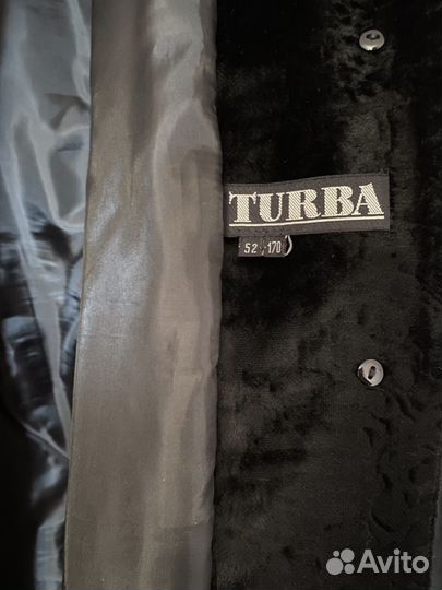 Пальто утепленное демисезонное Turba 52 размер