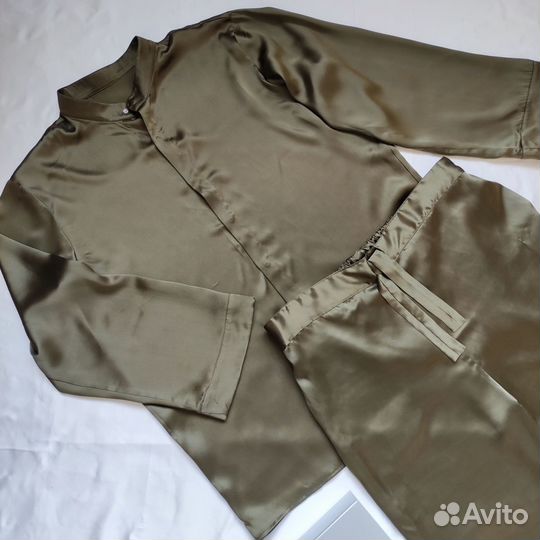 Пижама из натурального шёлка, мужская, 20мм