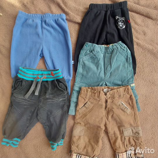 Одежда детская на мальчика 3-6 месяцев пакетом