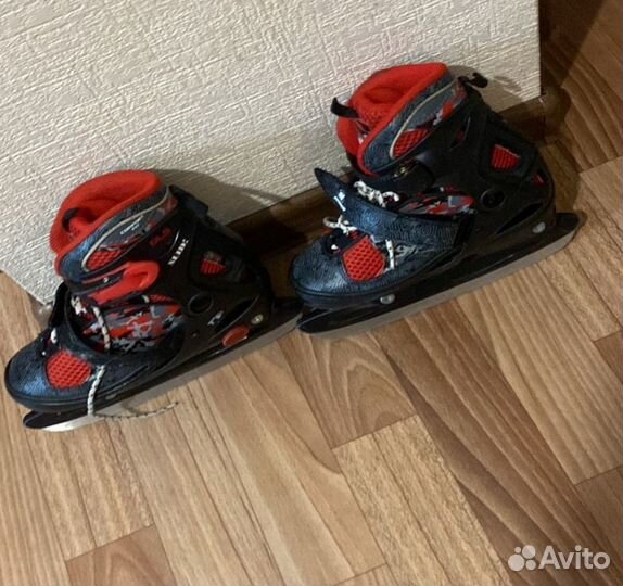 Коньки детские раздвижные nordway 30 33