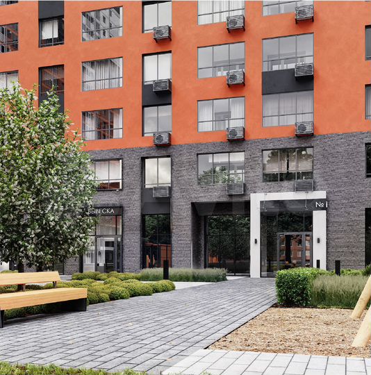 1-к. квартира, 51,2 м², 21/22 эт.