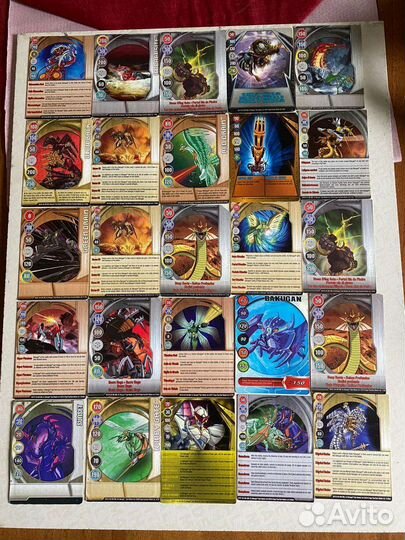 Карточки бакуган