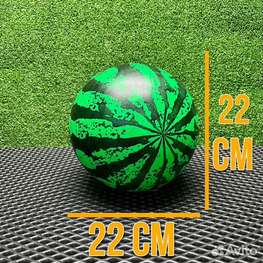 Мяч резиновый Арбуз