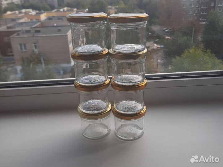 Банки стеклянные 100 мл