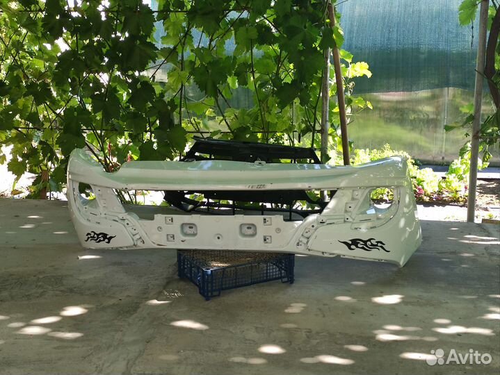 Бампер передний granta fl