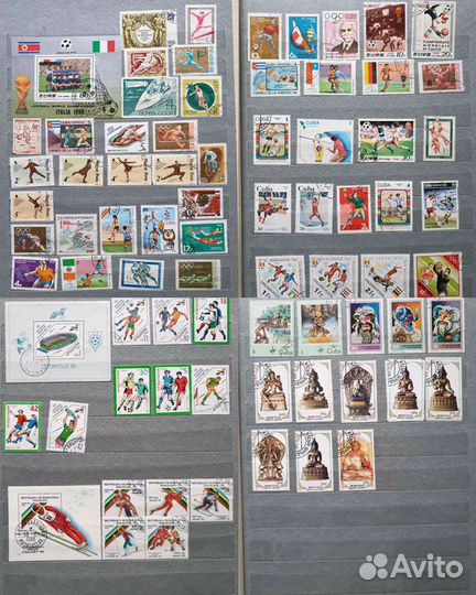 Марки. Уникальная коллекция разных стран мира