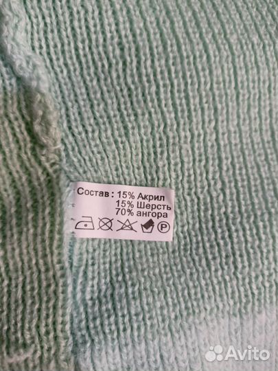 Зимняя шапка снуд и варежки