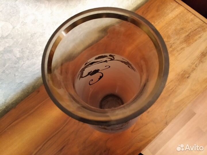 Ваза для цветов Bohemia Crystal (Чехия) 40 см