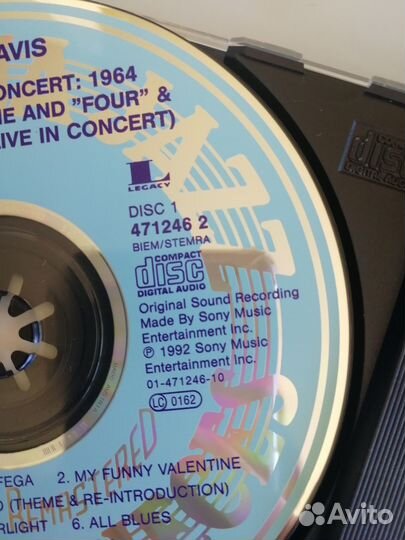 Miles Davis The complete concert 1964, джаз 2cd