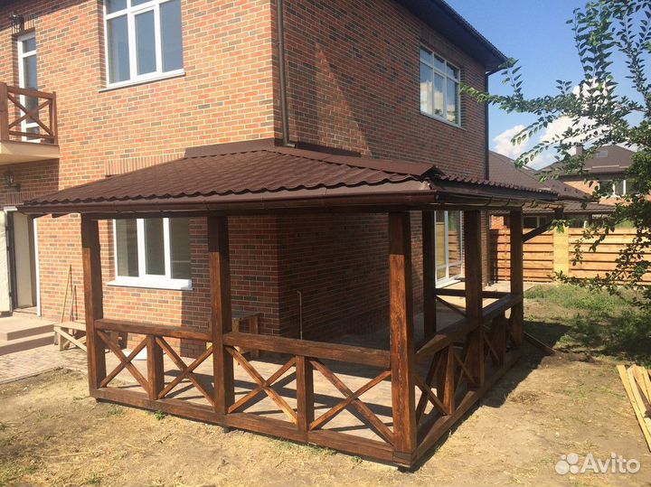 Строительство и реконструкция домов дач и бань