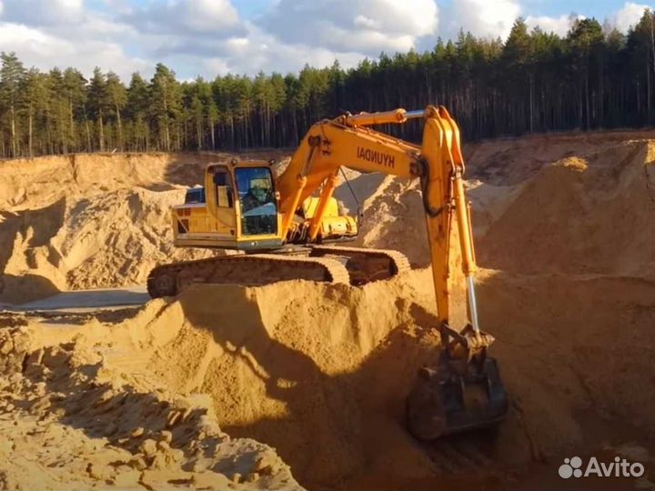 Аренда гусеничного экскаватора. Услуги спецтехники