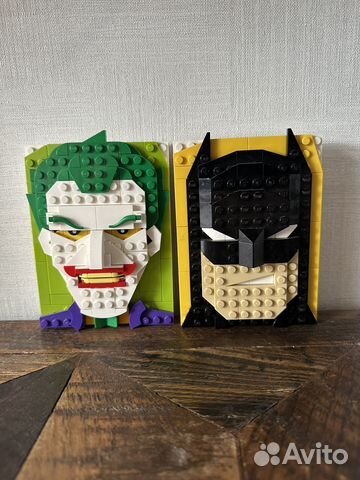 Lego Джокер и Бэтмен Brick Sketches