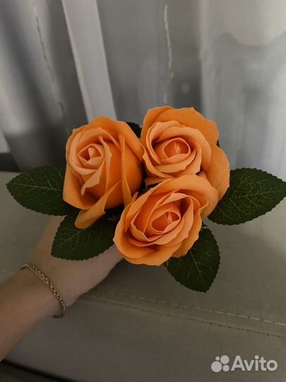 Букет цветов из Мыла