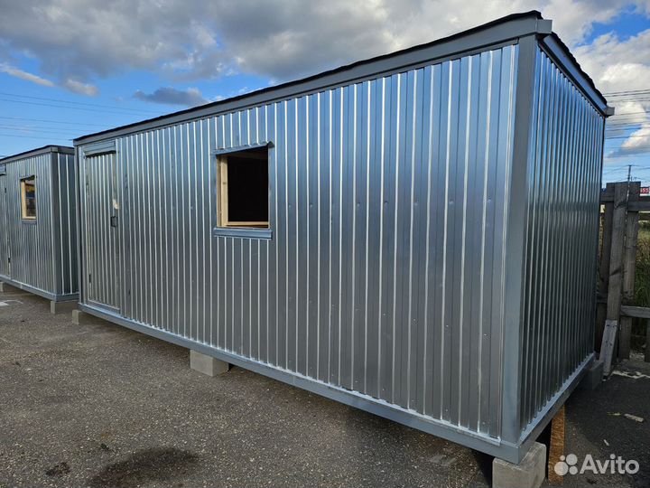 Блок контейнер 2.4х6 утепленный