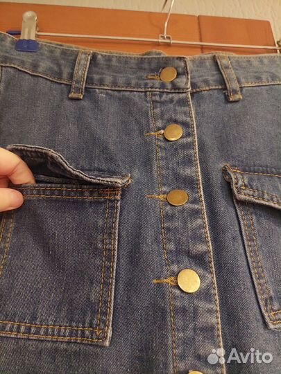 Джинсовая юбка новая