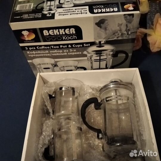 Френч- пресс, масленка