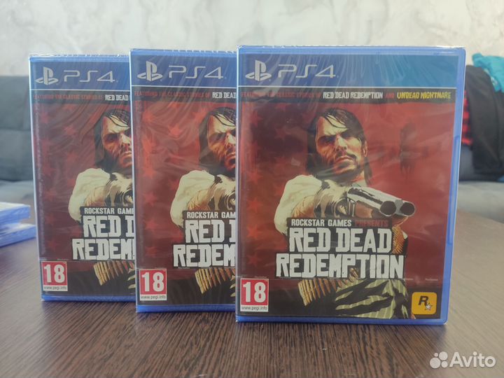 Red Dead Redemption (диск) Sony PS4