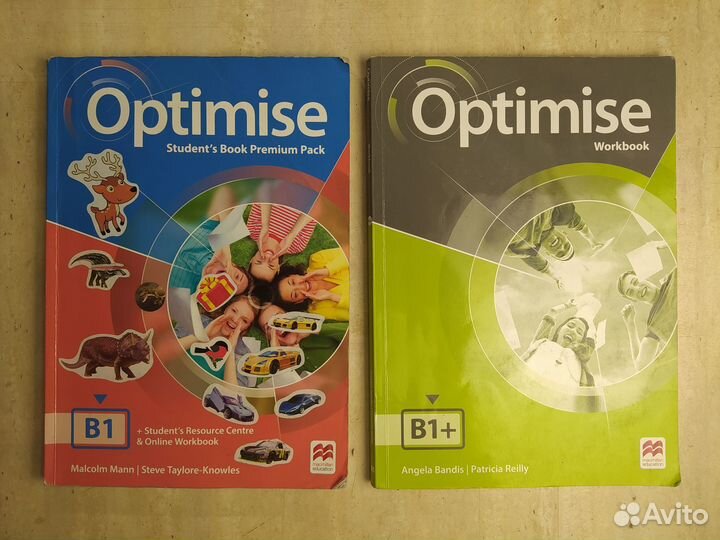 Optimise Учебник B1 и раб.тетр. B1+ по английскому