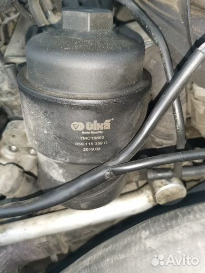 Корпус масляного фильтра туарег 3.0 дизель