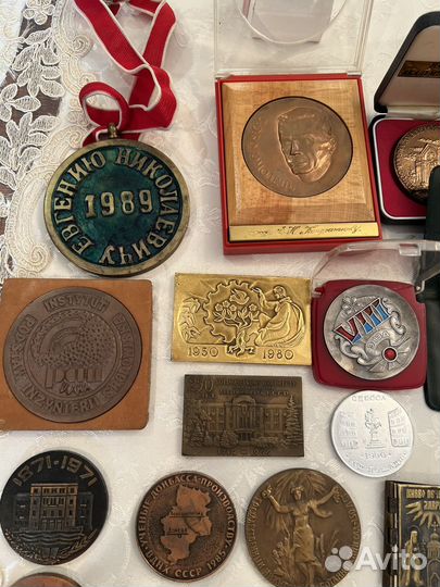 Настольная медаль СССР