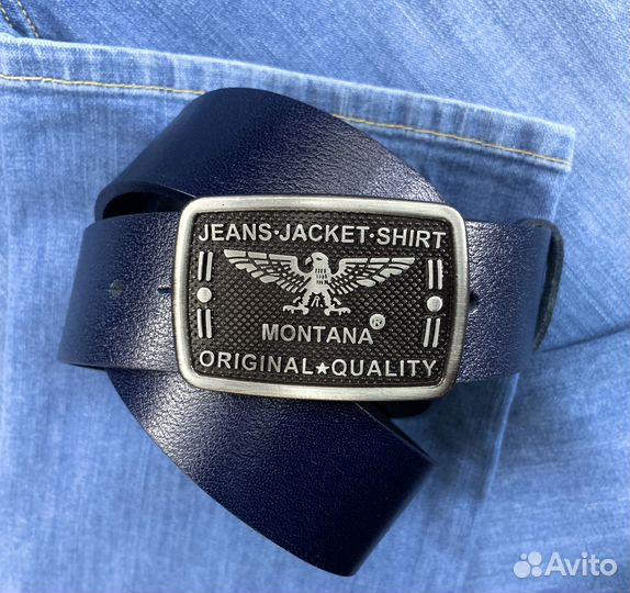 Кожаный ремень Montana