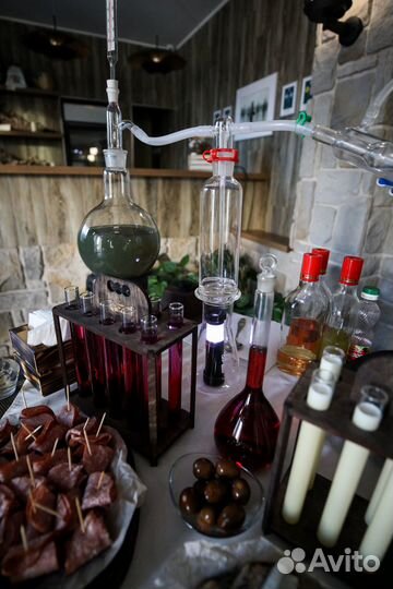 Шоу-бар авторских напитков на выезд