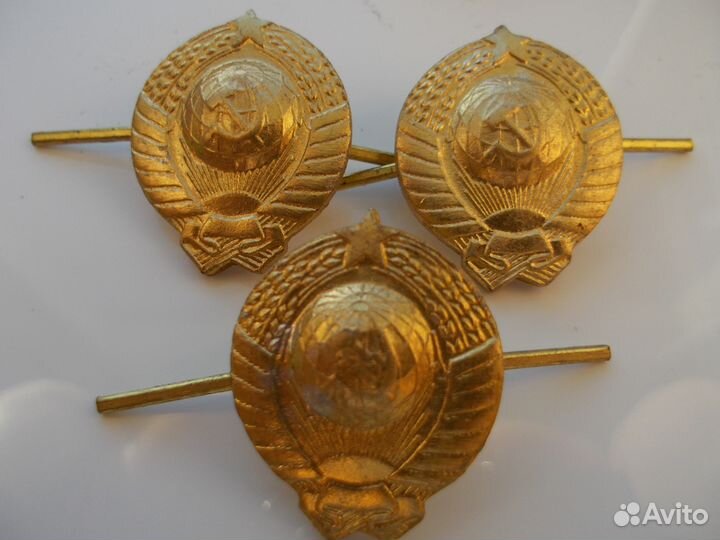 Эмблемы петличные 