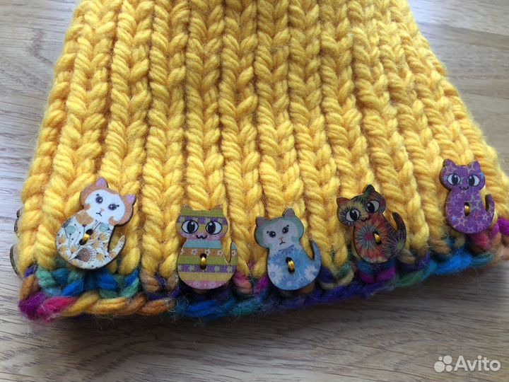 Комплект шапка и снуд детский