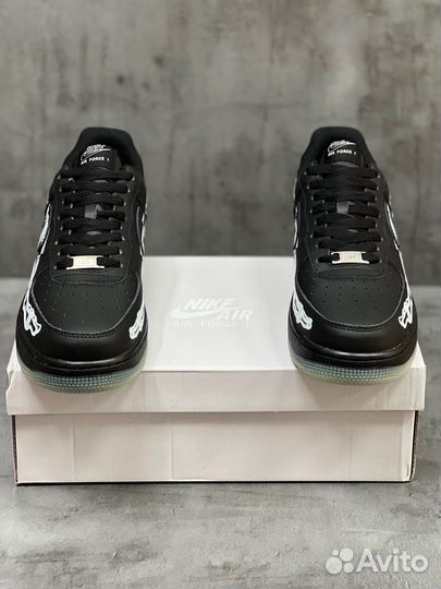 Nike Air Force 1 Low Black Skeleton