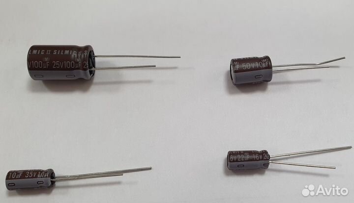 Конденсаторы для аудио nichicon KZ, Elna Silmic II