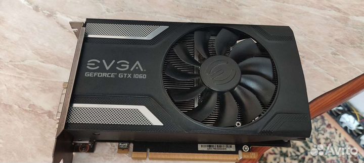 Видеокарта evga GTX 1060