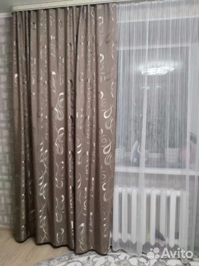 Шторы и тюль бу