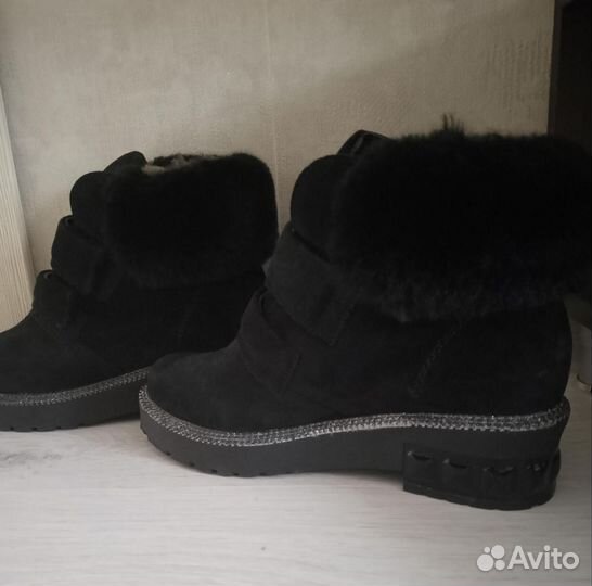 Ботильоны натуральная кожа