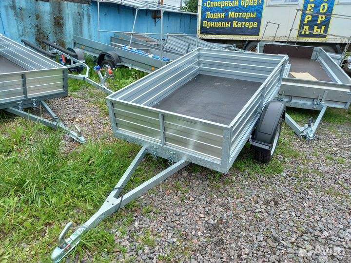 Прицеп цинк(2000х1230х300 мм) для перевозки грузов