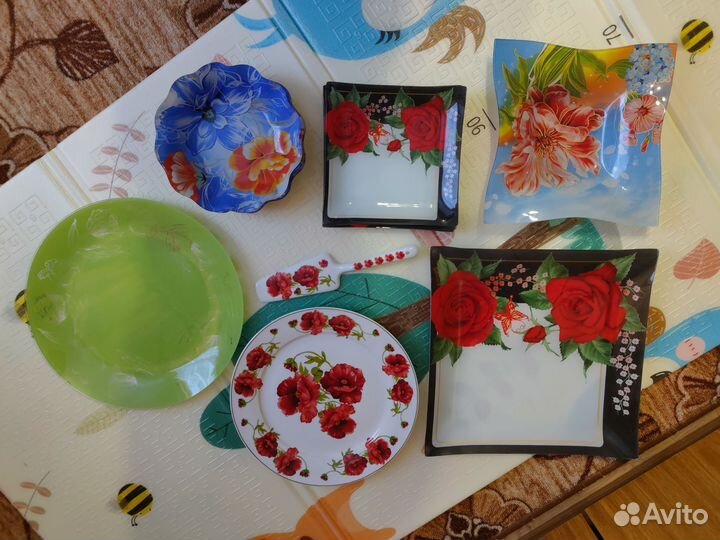 Посуда СССР, стекло, хрусталь,цветное стекло и т.д