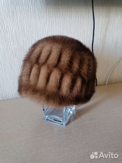 Шапка норковая женская бу