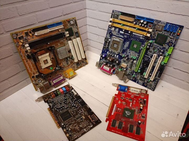 Материнские платы на запчасти