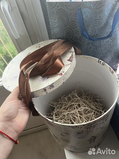 Коробка подарочная круглая