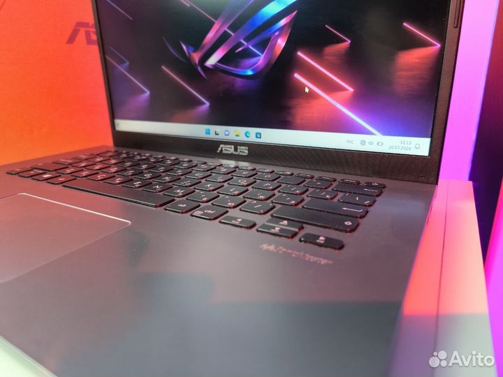 Тонкий Ноутбук asus : FHD / core I3-10GEN/ RAM 12G