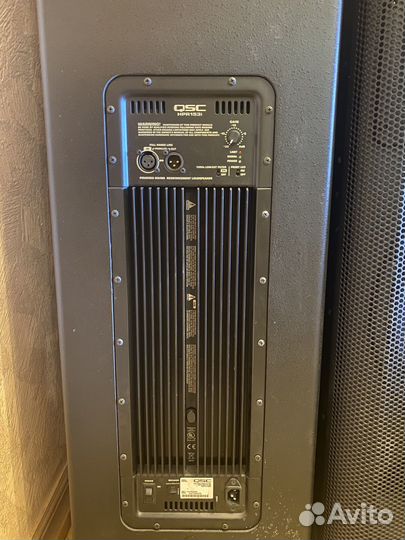 Акустика, колонки qsc hpr 153i