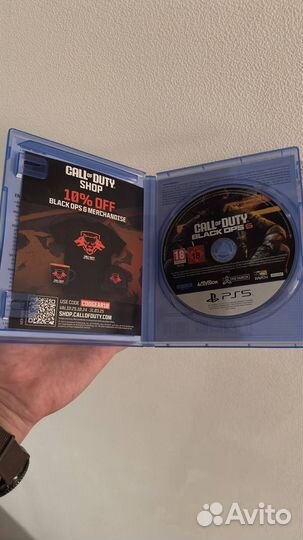 Call of duty black ops 6 ps5 диск