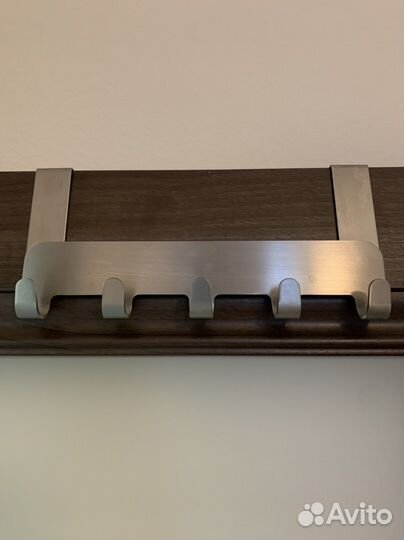 Вешалка на дверь IKEA брогрунд сталь