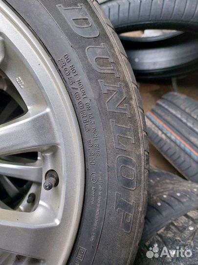 R16 Dunlop SP Sport 2050 205/60, PCD 5x114.3 DIA 67.1