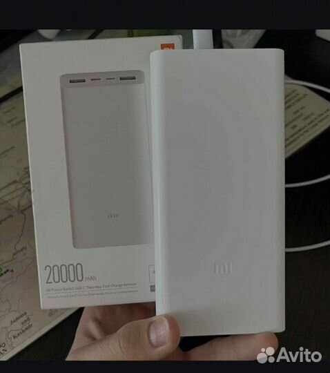 Xiaomi Mi Power Bank 20000 mAh Type-C White