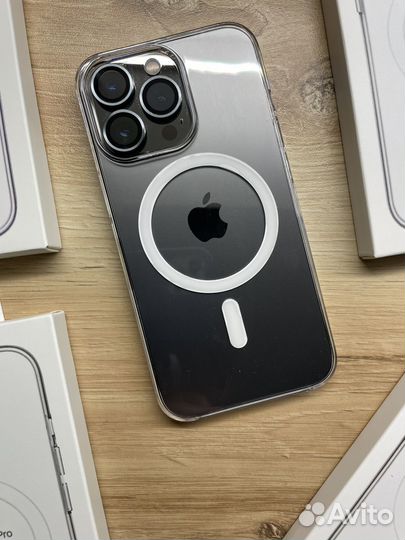 Чехол для iPhone Прозрачный Clear Case с MagSafe