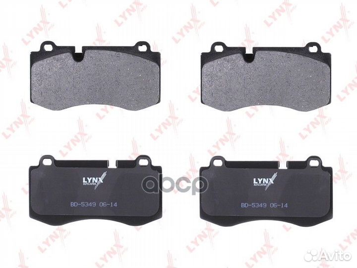 Колодки тормозные BD5349 lynxauto