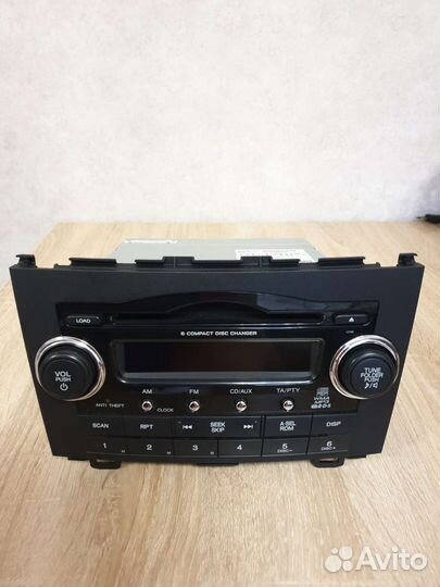 Автомагнитола оригинальная Honda CR-V 3 RE3 RE4
