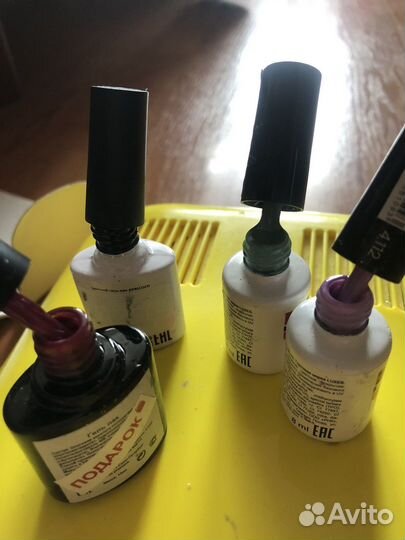 Лампа базы и гель-лаки