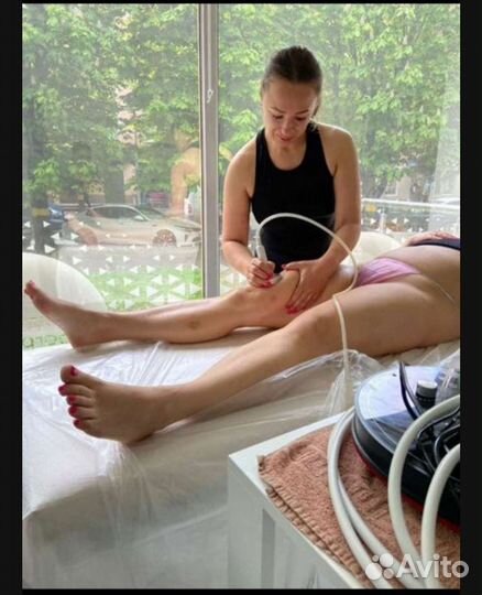 Ручной массаж антицеллюлитный, медовый, LPG