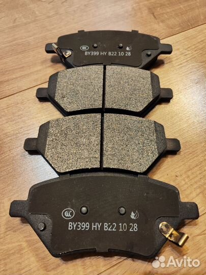 Тормозные колодки chery, exeed